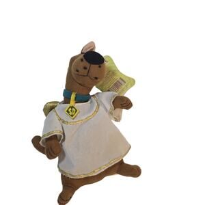 Vtg Scooby Doo Angel W/ Wings Stuffed Animal Plush Doll 8" Cartoon Network 1998